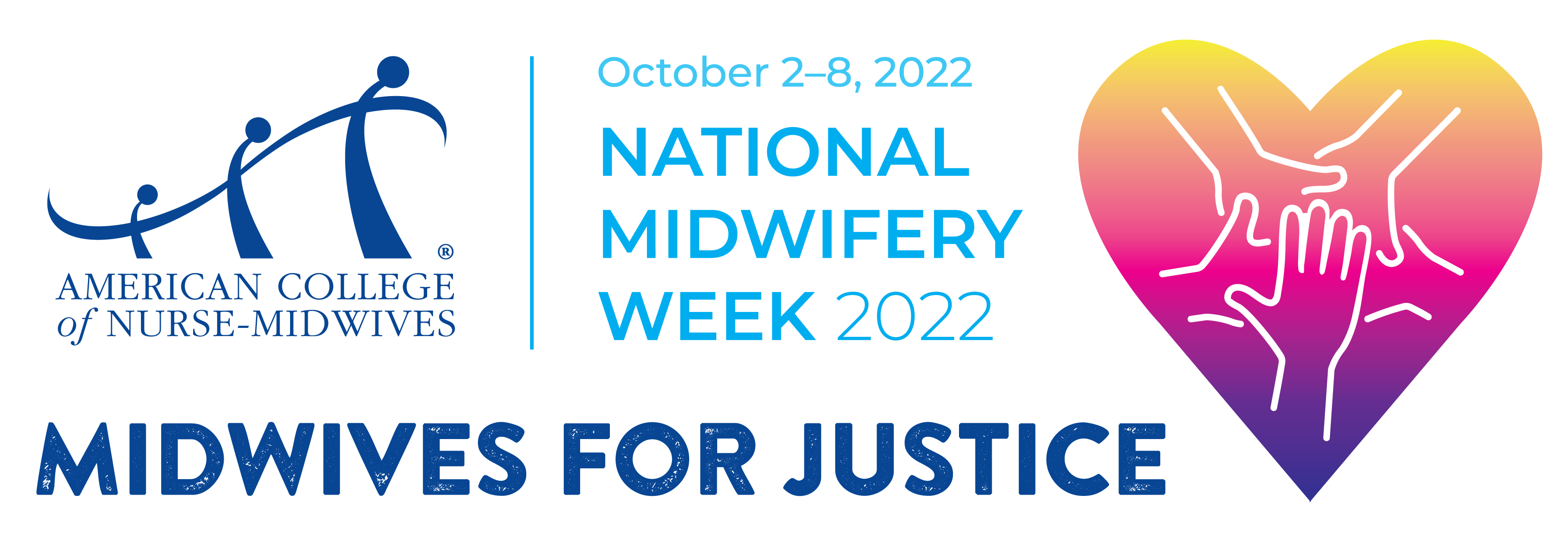 NMW2022 - Midwives for Justice Logo - Horizontal