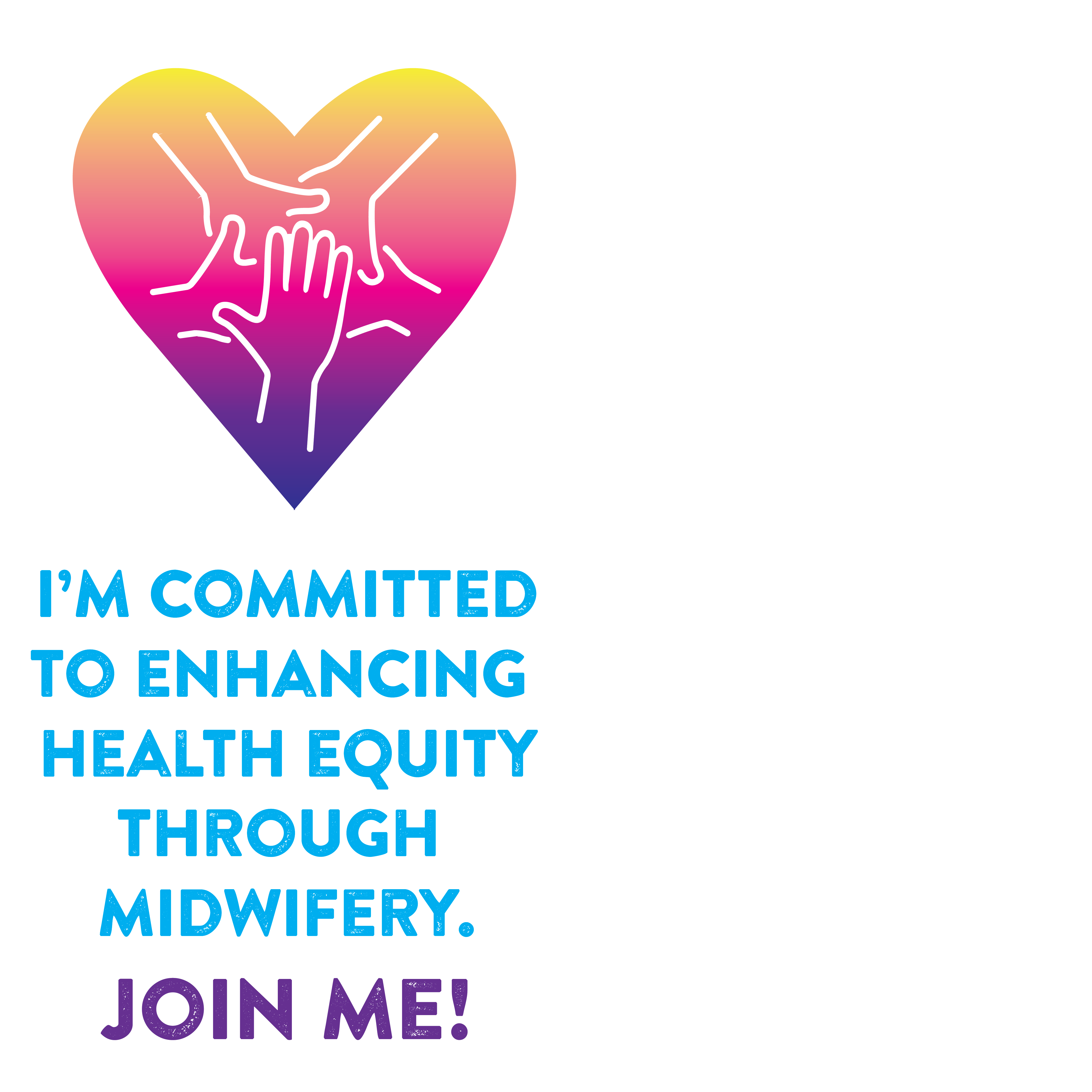 NMW2022 - Midwives for Justice - Join Me Template White