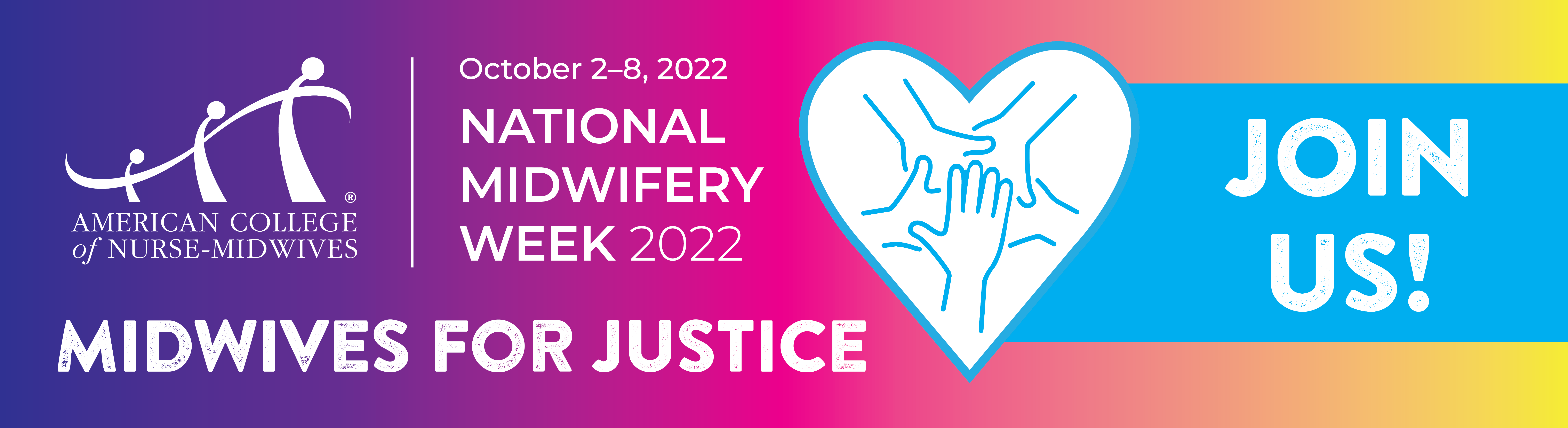 NMW2022 - Midwives for Justice - Banner 2